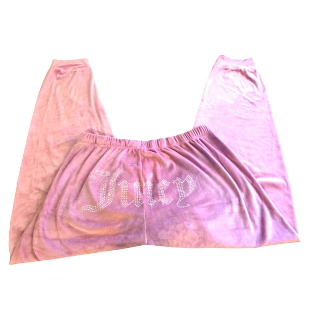 Juicy Couture Velour PJ Pants. Excellent Condition. Like New. Size Large.